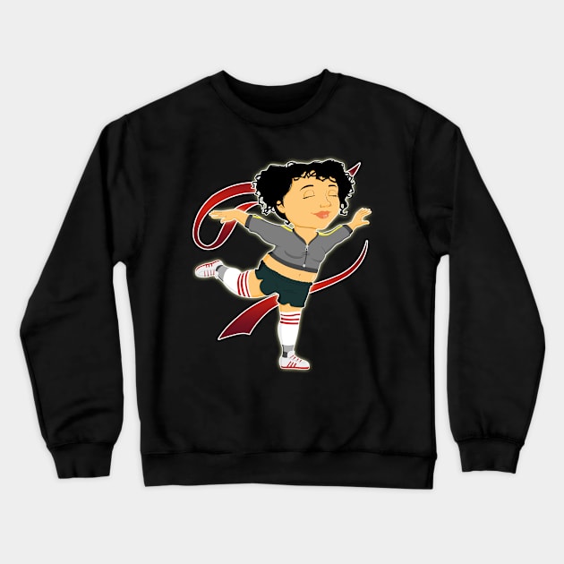 School of the Arts Dancer Crewneck Sweatshirt by scoffin